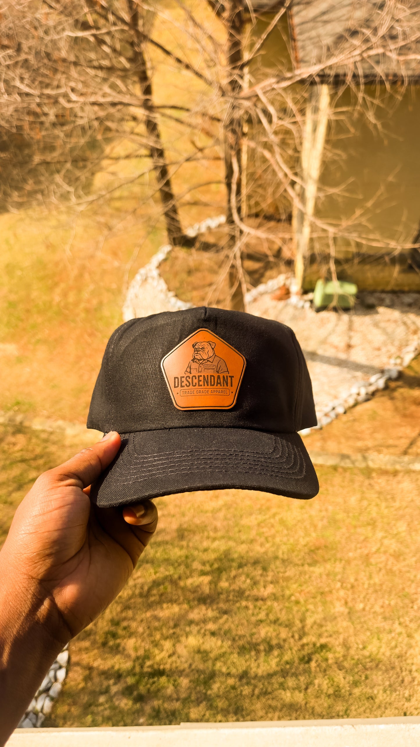 D2 Work Hat (Leather Edition)